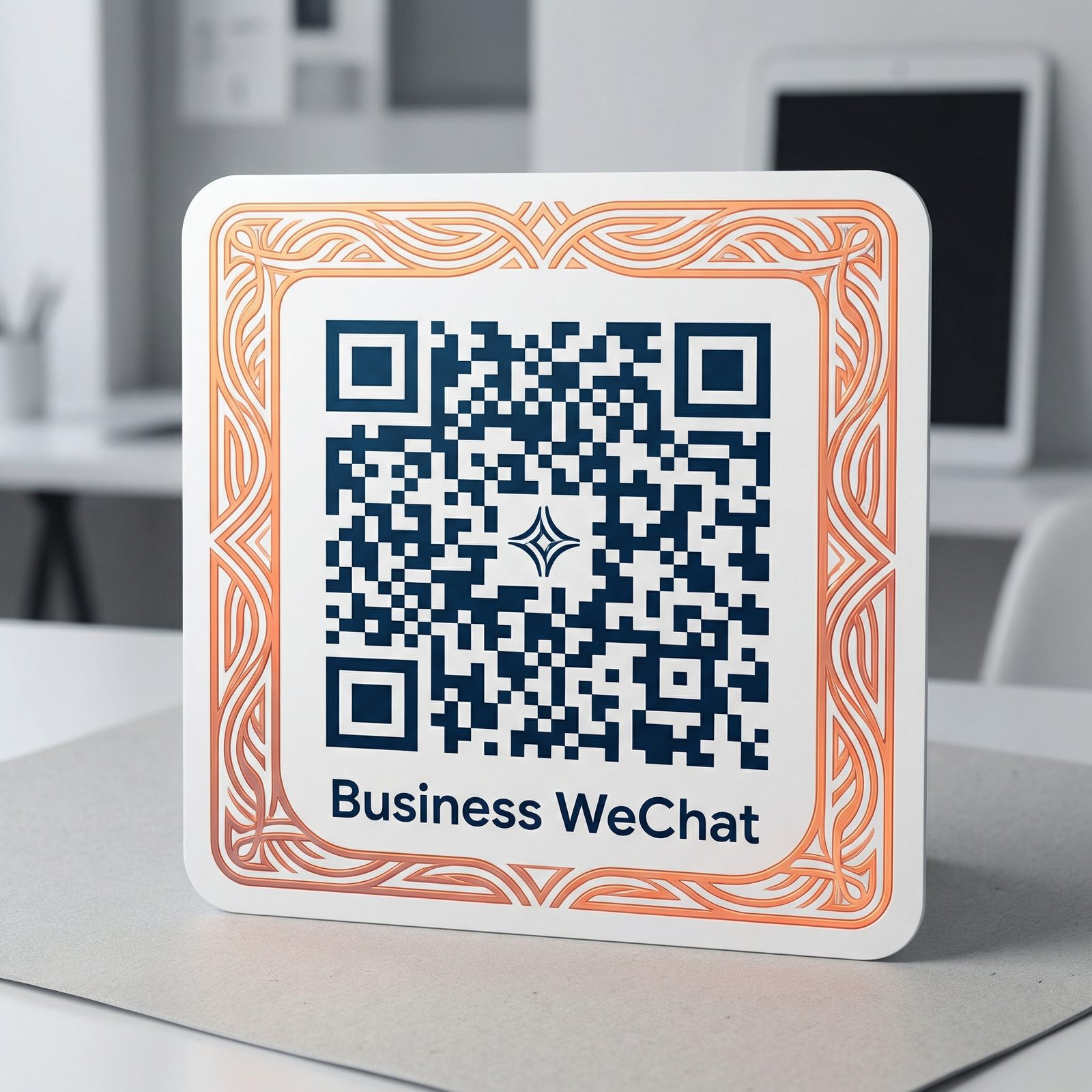 蜜桃商务微信二维码